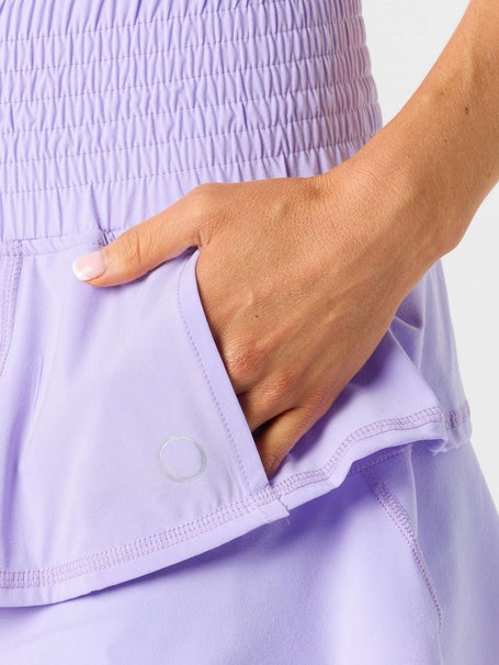 Bubble Womens Ruffle Skirt - Wild Lavender