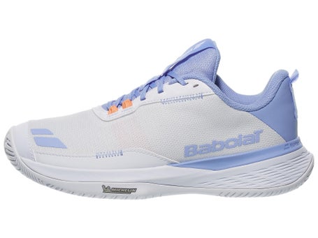Babolat SFX Evo AC White/Forever Blue Womens Shoes