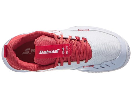 Babolat SFX Evo AC White/Terra Cotta Womens Shoes