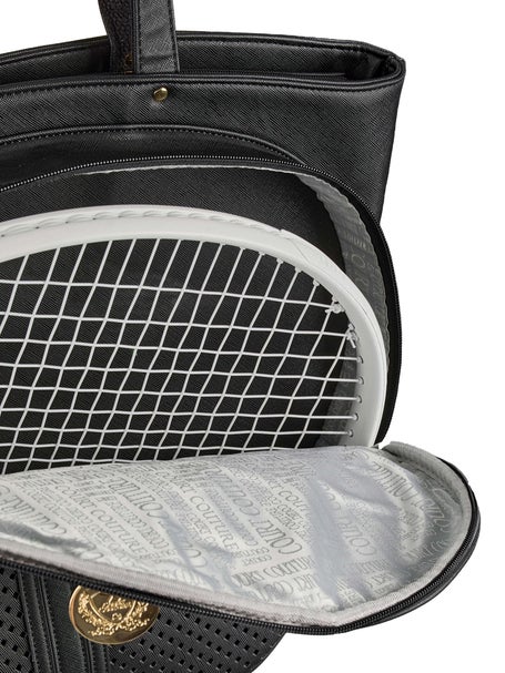 Court Couture Cassanova Perforated Bag Black