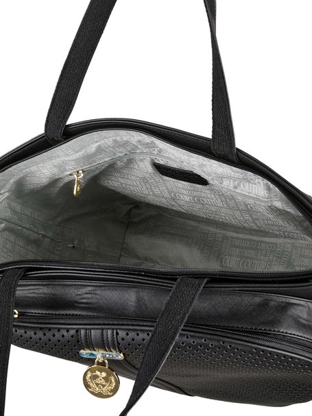 Court Couture Cassanova Perforated Bag Black