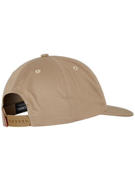 CRBN Essential Snapback Hat - Khaki