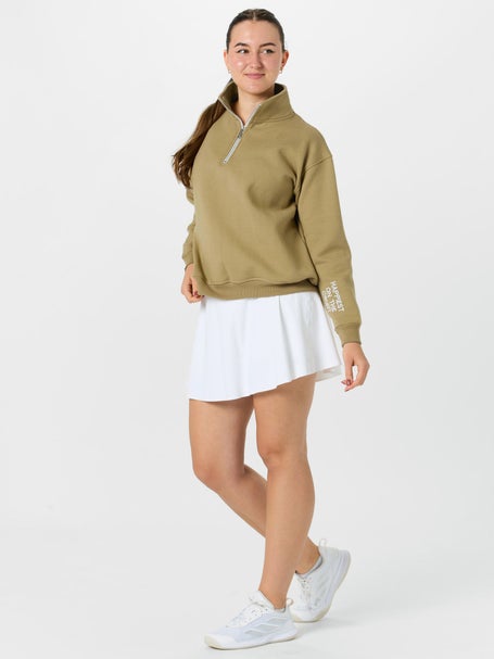 CourtLife Womens Happiest On The Court Tennis 1/4 Zip