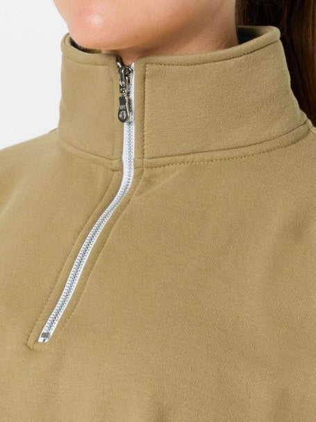 CourtLife Womens Happiest On The Court Tennis 1/4 Zip