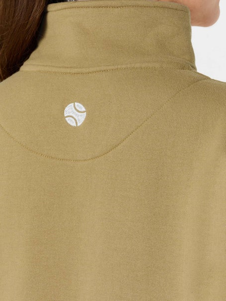 CourtLife Womens Happiest On The Court Tennis 1/4 Zip