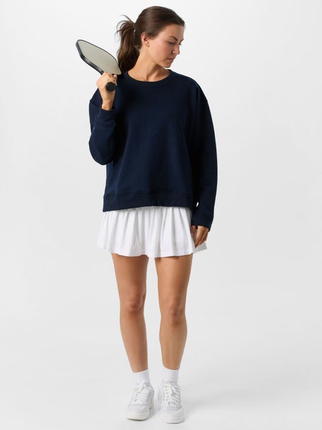 CourtLife Womens Happiest On Court Pickleball Crewneck