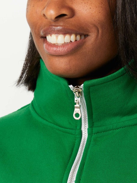 CourtLife Womens Happiest On The Court Tennis 1/4 Zip