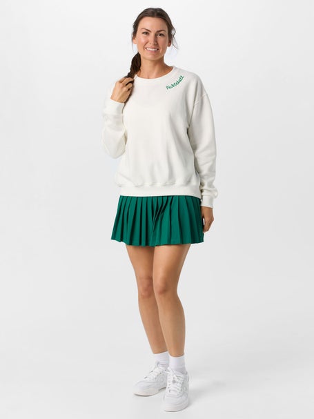 CourtLife Womens Pickleball Patches Crewneck