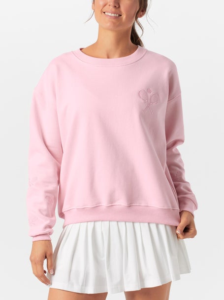CourtLife Womens Racquet Sleeves Crewneck