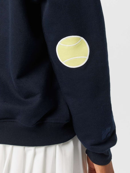 CourtLife Womens Tennis Patches Crewneck