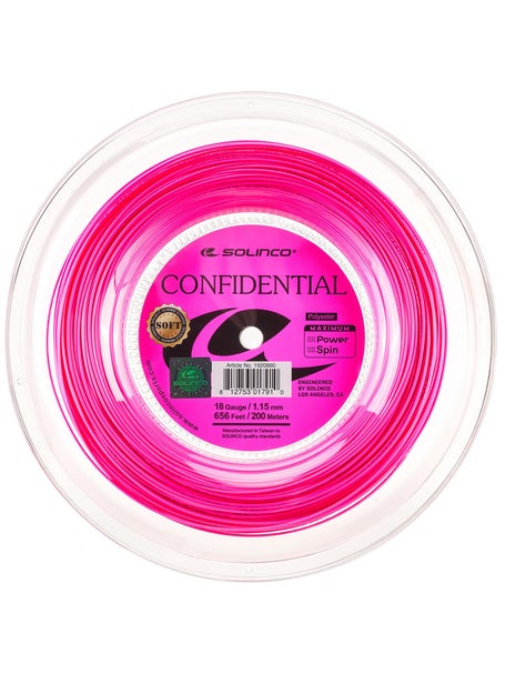 Solinco Confidential Soft 18/1.15 String Reel - 656