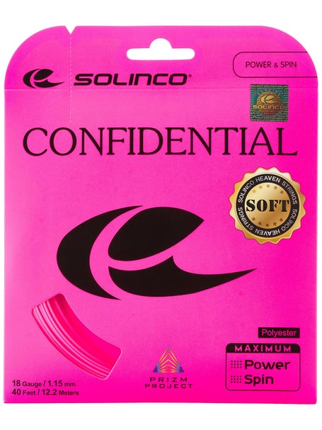 Solinco Confidential Soft 18/1.15 String