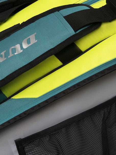 Dunlop SX Performance 8 Pack Bag Teal/Yellow