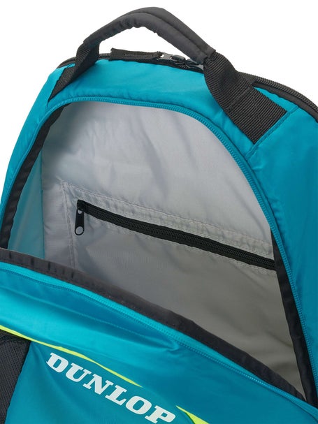 Dunlop SX Club Backpack Bag Teal/Yellow