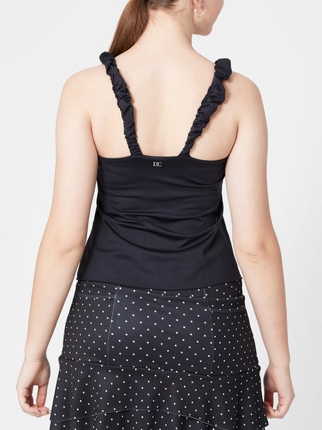 Denise Cronwall Womens Vespa Scrunchie Tank