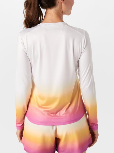 Dilly Life Womens Dip Dye Long Sleeve