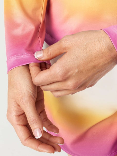 Dilly Life Womens Dip Dye Long Sleeve