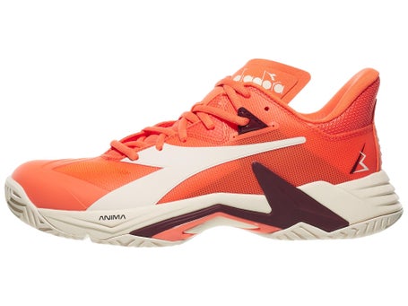 Diadora Speed B.Icon 3 Nasturtium/White Mens Shoes