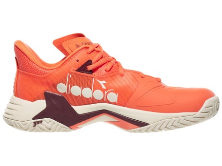 Diadora Speed B.Icon 3 Nasturtium/White Mens Shoes