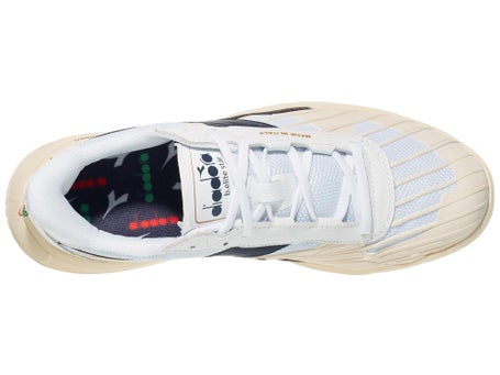 Diadora Speed B.Elite Star White/Blue Mens Shoes 