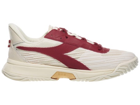 Diadora Speed B.Elite Star White/Garnet Mens Shoes