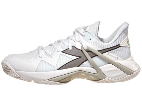Diadora Speed B.Icon 2 White/Grey Mens Shoes