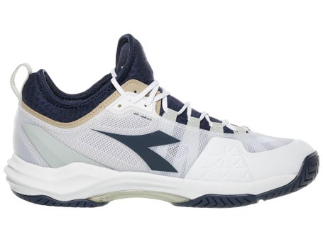 Diadora Speed Blushield Fly 4 White/Blue Mens Shoes