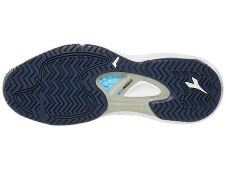 Diadora Speed Blushield Fly 4 White/Blue Mens Shoes