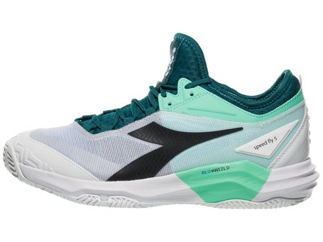 Diadora Blushield Fly 5 Clay Spruce/Black Mens Shoes