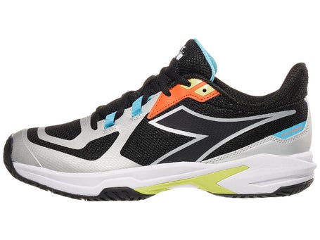 Diadora Trofeo 2 Mens Pickleball Shoes - Black/Green