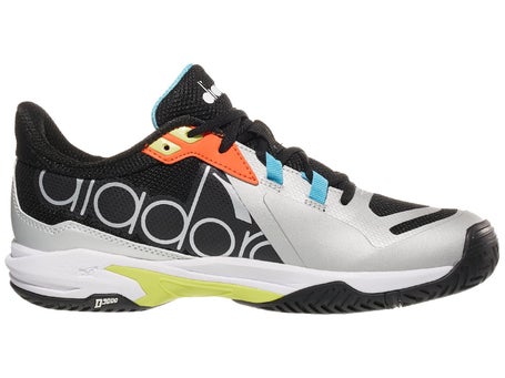 Diadora Trofeo 2 Mens Pickleball Shoes - Black/Green