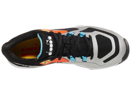 Diadora Trofeo 2 Mens Pickleball Shoes - Black/Green