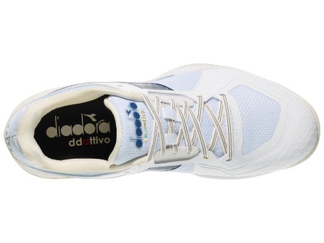 Diadora Blushield Torneo 3 Clay White/Blue Mens Shoes