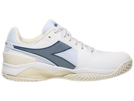 Diadora Speed Blushield Torneo 3 White/Blue Mens Shoes
