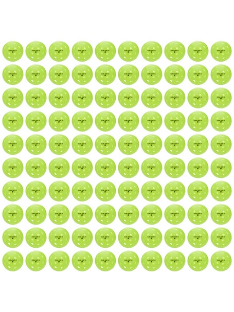 Dura Fast 40 Outdoor Pickleballs - Neon 