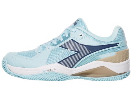 Diadora Speed Blushield Torneo 3 Clay Blue Woms Shoes