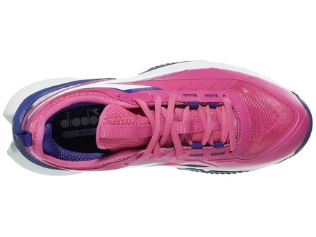 Diadora Speed Finale Clay Fuchsia/Navy/White Woms Shoe