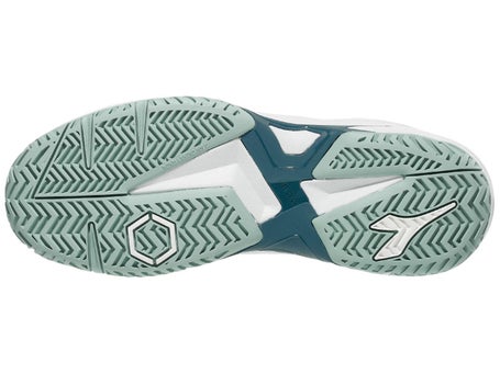 Diadora Trofeo 2 Womens Pickleball Shoes - Wh/Ocean