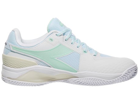 Diadora Blushield Torneo 3 Clay White/Bay Womens Shoes