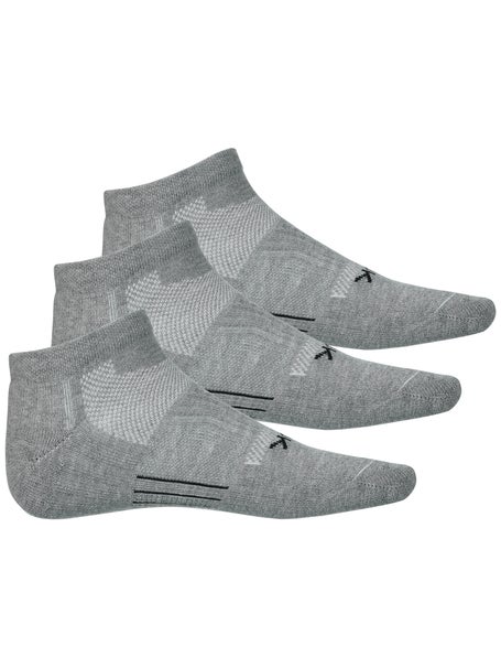 Fitsok CF2 Cushion No Show 3-Pack Grey