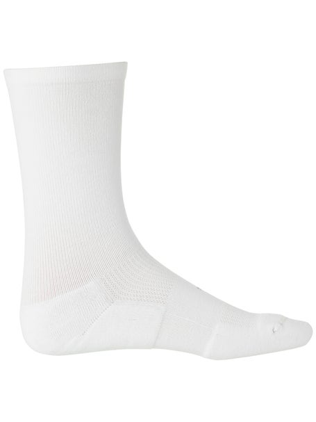 Feetures High Performance Cushion Crew Sock White