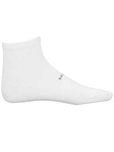 Feetures High Performance Light Quarter Sock White