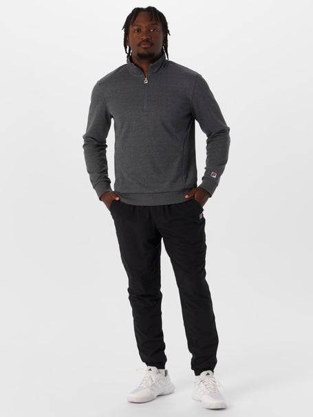 Fila Mens Essentials 1/4 Zip - Charcoal