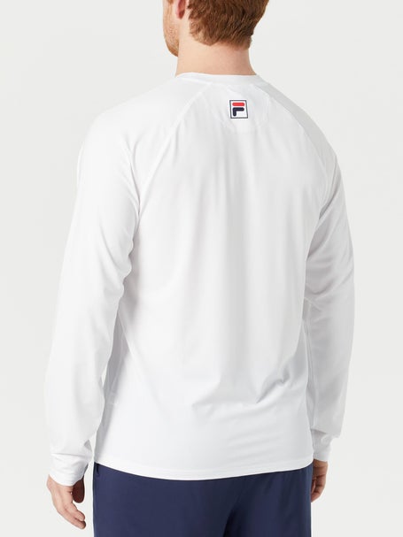Fila Mens Essentials UV Blocker Long Sleeve - White