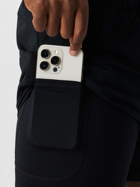 Fabletics Mens The One 5 2-in-1 Short- Black