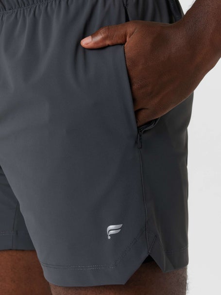 Fabletics Mens The One 5 2-in-1 Short - Onyx Grey