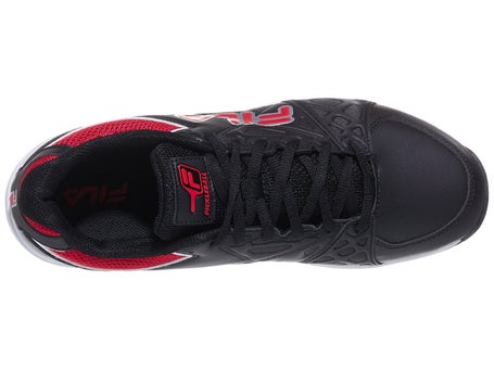 Fila Double Bounce 3 Bk/Rd/Wh Mens Pickleball Shoes