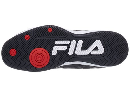 Fila Double Bounce 3 Bk/Rd/Wh Mens Pickleball Shoes