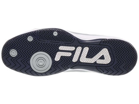 Fila Double Bounce 3 Grey/Navy Mens Pickleball Shoes