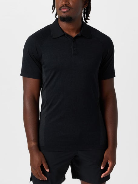 Fabletics Mens Training Day Polo - Black